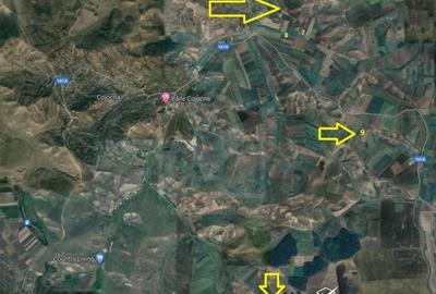 Cojocna, teren extravilan, 10.2 ha - 9 parcele - arabil, faneata - 2