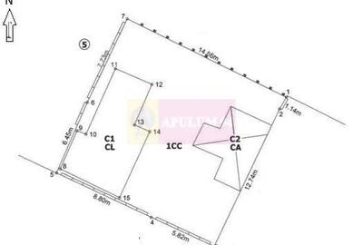 Teren Construcții intravilan de 210 mp, în Berceni