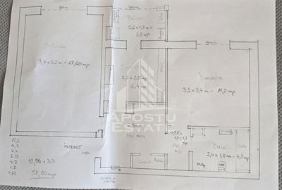 Apartament cu 2 camere decomandat în Lipovei