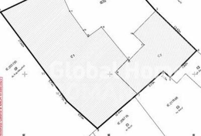 Teren 1410 MP - Deschidere 36ML + Cladire 900 MP | Unirii - - 2