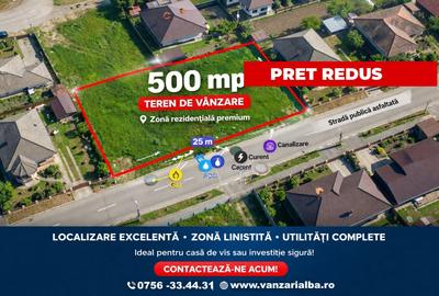 Teren Construcții intravilan de 500 mp, în Micești - 1