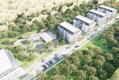 Apartament de 1 camera, ansamblu rezidential nou - 3