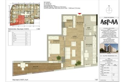 Apartament 2 camere , inel 2 Constanta 106000 € + TVA
