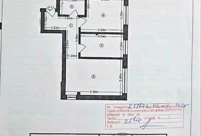 Apartament cu 2 camere decomandat în Central