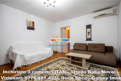 Inchiriere apartament 3 Camere TITAN (Str. Baba Novac) 10 min METROU - 5