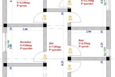 Casă individuală cu 4 camere cu Canalizare în Tomești - 2