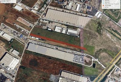 Teren de Vanzare - Destinatie industrial - Chitila - Rudeni. - 2