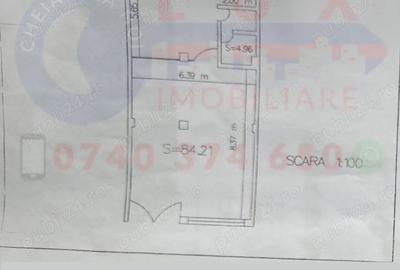 Spațiu comercial, de 90 mp, în Central - 1
