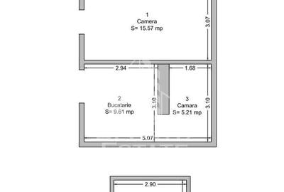 Apartament pretabil birouri, 30 mp, Piata Unirii - 1