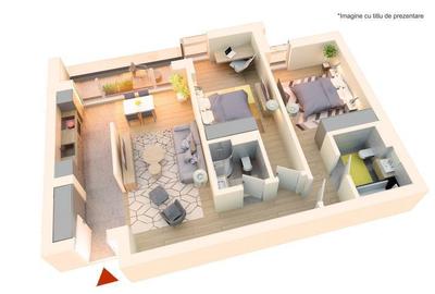 Apartament cu 3 camere în Chitila - 13