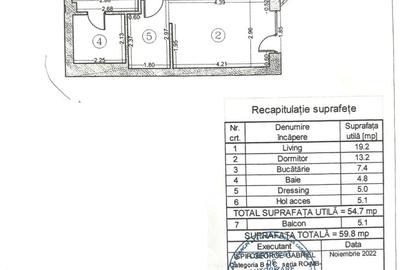 Apartament cu 2 camere, mobilat în Băneasa - 13