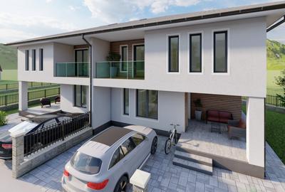 Teren 700 mp, cu autorizatie de constructie + utilitati in Chinteni - 4