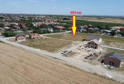 Teren de vanzare 681 mp in Bucova? | Utilita?i | 65/mp+TVA - 2