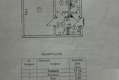 Garsonieră decomandată, mobilată în Dristor - 4