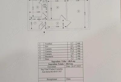 Apartament cu 2 camere Str. Steriadi Jean nr. 30-38 bl. M10 sector 3 - 1