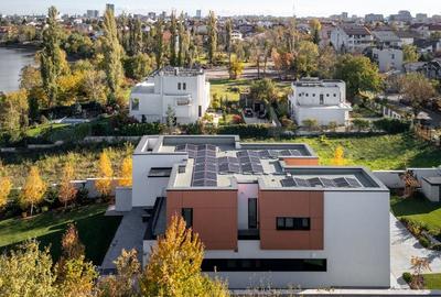 Smart-Home nZEB spectaculoasa Bucuresti Sector1 cu deschidere lac - teren 2000mp - 5