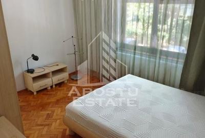 Apartament cu 2 camere semidecomandat, mobilat în Elisabetin