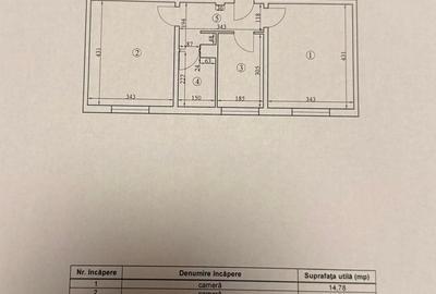 Apartament cu 2 camere decomandat, mobilat în Industriilor - 4