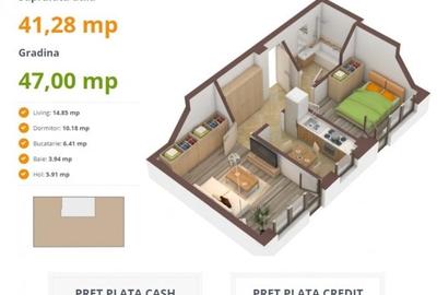 Apartament 2 camere, decomandat, zona Valea Lupului - 9