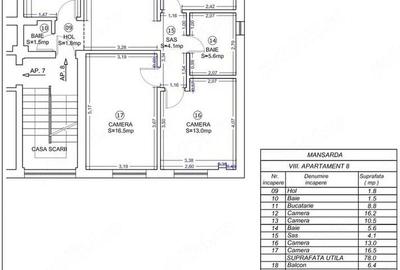 Apartament cu 4 camere semidecomandat în Telegrafului - 3