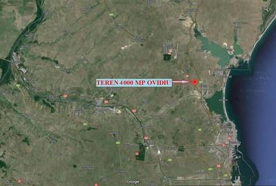 Ovidiu, Constanta, langa DN2A/E60 pretabil ferma, parcare, fotovoltaic - 2