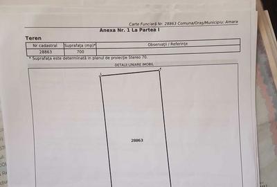 Teren de 700 mp, în Amara - 1