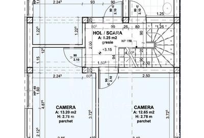 Casă cu 4 camere cu Teren 250 Mp în Central - 7