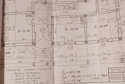 Casă cu 3 camere cu Teren 1000 Mp în Central - 3