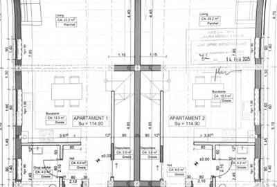 Duplex cu 4 camere de 115 mp utili - zona Mcity - Mosnita Noua - 3