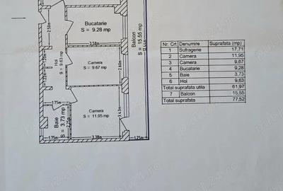 Colentina, Lacul Tei, Parc, stradal, et 2 dec 78mp 2balc ved pe parc fara risc seismic reab termic - 2