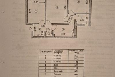 Apartament cu 3 camere circular în Far - 2