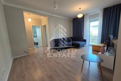 Apartament cu 3 camere semidecomandat, mobilat în Giroc - 1