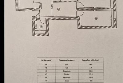 Apartament cu 3 camere decomandat, mobilat în Drumul Taberei - 19