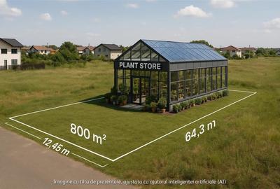 Teren de vanzare in Otopeni deschidere DN1 Ideal Showroom Teren de vanzare in Otopeni deschidere DN1 Ideal Showroom - 2