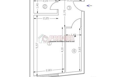 Garsonieră în Eroii Revoluției - 2