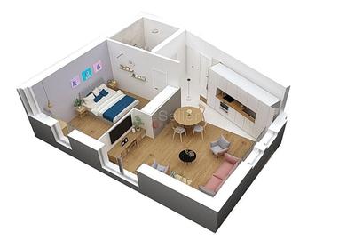 Apartament in Bloc Tip Vila - 11