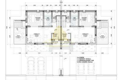 Duplex cu 4 camere cu Teren 330 Mp în Sud-Vest - 32