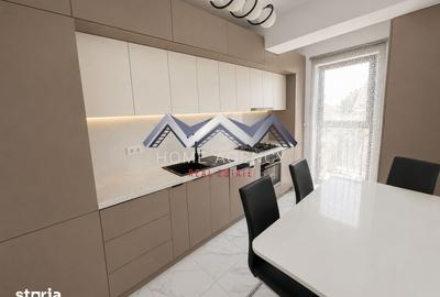 Apartament cu 3 camere, mobilat în Central