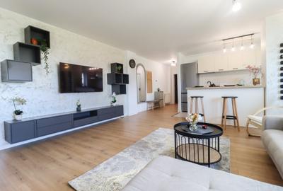 Apartament cu 2 camere semidecomandat, mobilat în Pipera - 5