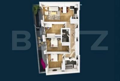 Apartament cu 4 camere decomandat în Central - 1