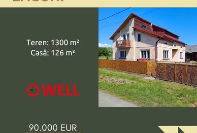 Casă cu 7 camere cu Teren 1300 Mp în Zagon