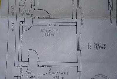 Apartament cu 2 camere semidecomandat în Sud - 2