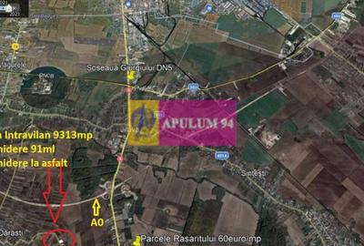 Teren Construcții intravilan de 9313 mp, în 1 Decembrie - 2