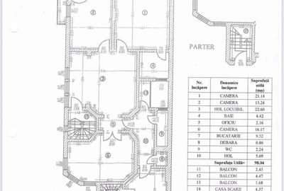 Duplex cu 10 camere cu Teren 180 Mp în Capitale - 39