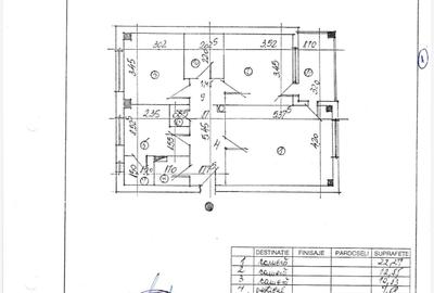 Apartament cu 3 camere decomandat în 13 Septembrie - 7
