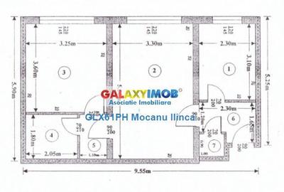 Apartament cu 2 camere semidecomandat, mobilat în Nord - 7