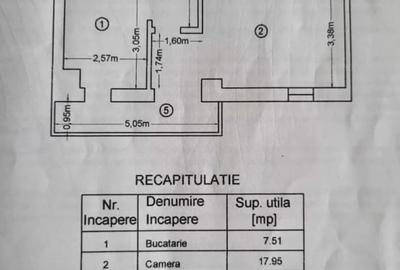 Tudor Vladimirescu-Iulius Mall-1 Camera  Decomandat 40mp-bloc nou intabulat - 9