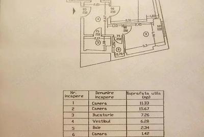 De Vanzare apartament 2 camere Cismigiu sect 1 - 2