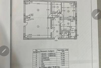 Proprietar inchiriez spatiu comercial pe SOS VIRTUTII , nr 14 , metrou Lujerului, 78 mp utili - 9