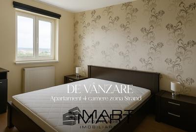 Apartament cu 4 camere decomandat, mobilat în Ștrand